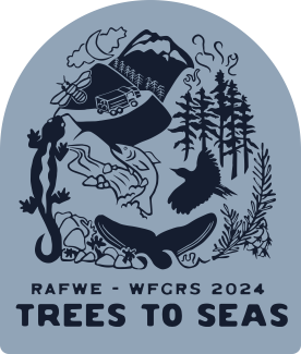 RAFWE-WFGRS 2024: Trees to Seas sticker